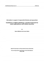 Guidelines on digital publishing: A practical approach for small organisations with limited resources